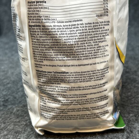 NEW Kaytee Bird Food Hand Feeding Formula Omega 3 Probiotics Macaw Cockatoo 2026 - Picture 11 of 14